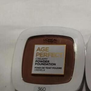 L'OREAL AGE PERFECT CREAMY POWDER FOUNDATION 360 SIENNA